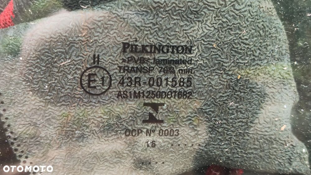 SZYBA CZOŁOWA PRZÓD PRZEDNIA PILKINGTON ZIELONA GRZANA CZUJNIK KAMERA  MERCEDES W221 LIFT - 4