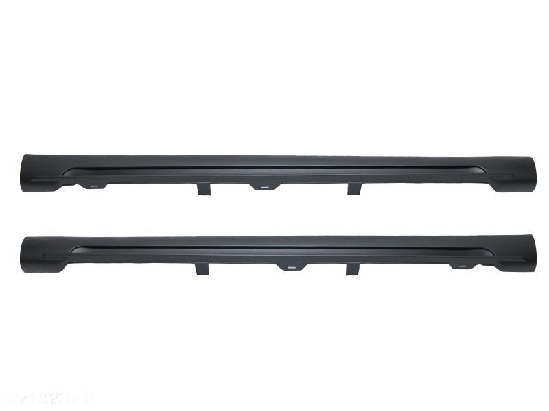 PROGI NAKŁADKI PROGOWE ZEWNETRZNE KPL SPOILERY PLASTIK VW GOLF 5 V 1K0 GTI - 1