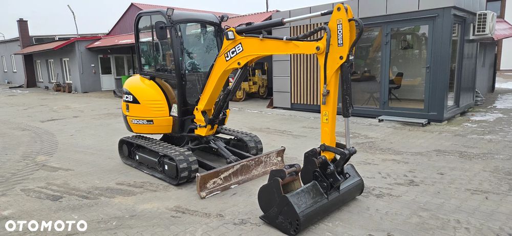 JCB <<Minikoparka JCB 8026CTS, 2021 rok, tylko 1400mtg, 3 łyżki>> - 2
