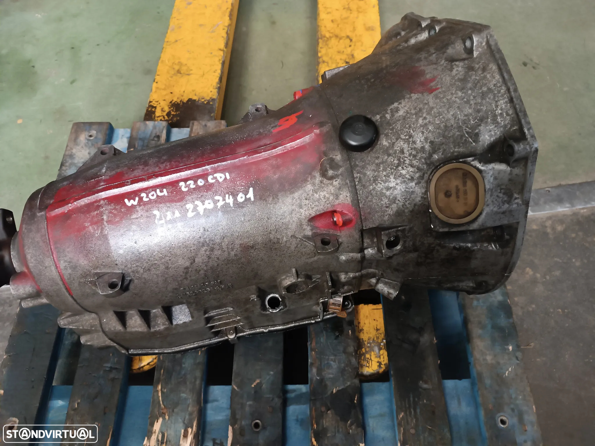 CAIXA DE VELOCIDADES AUTOMATICA MERCEDES W204 S204 C220CDI 2112707401 722640 - 3