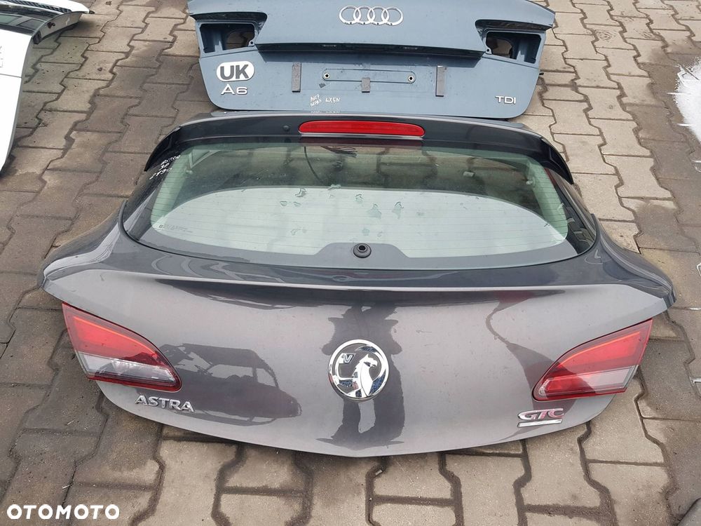 OPEL ASTRA IV J GTC 09-15r COUPE KLAPA BAGAŻNIKA TYŁ TYLNA Z190 - 1