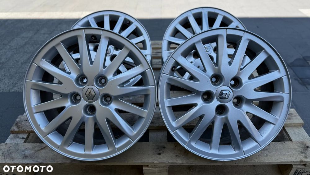 Alufelgi r16 5x108 Renault Espace Laguna Megane ET50 6.5J VILLEGIA koła felgi Vel Satis Kangoo Safrane Avantime - 1