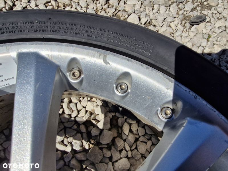 JAGUAR XF 250 FELGA ALUMINIOWA 8.5 20 CALI 6W83-1007-EC  KOŁO 5X108 - 4