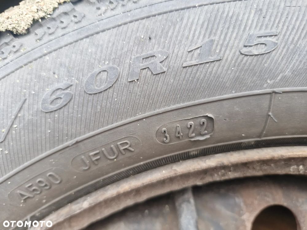 koła / opony zimowe /OPEL MERIVA  z felgami Dębica Frigo 185/60/15 DOT 34/22 - 10