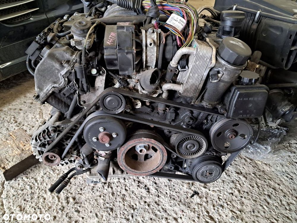 mercedes-benz clk w209 3.2 v6 benzyna 112955 silnik kompletny - 1