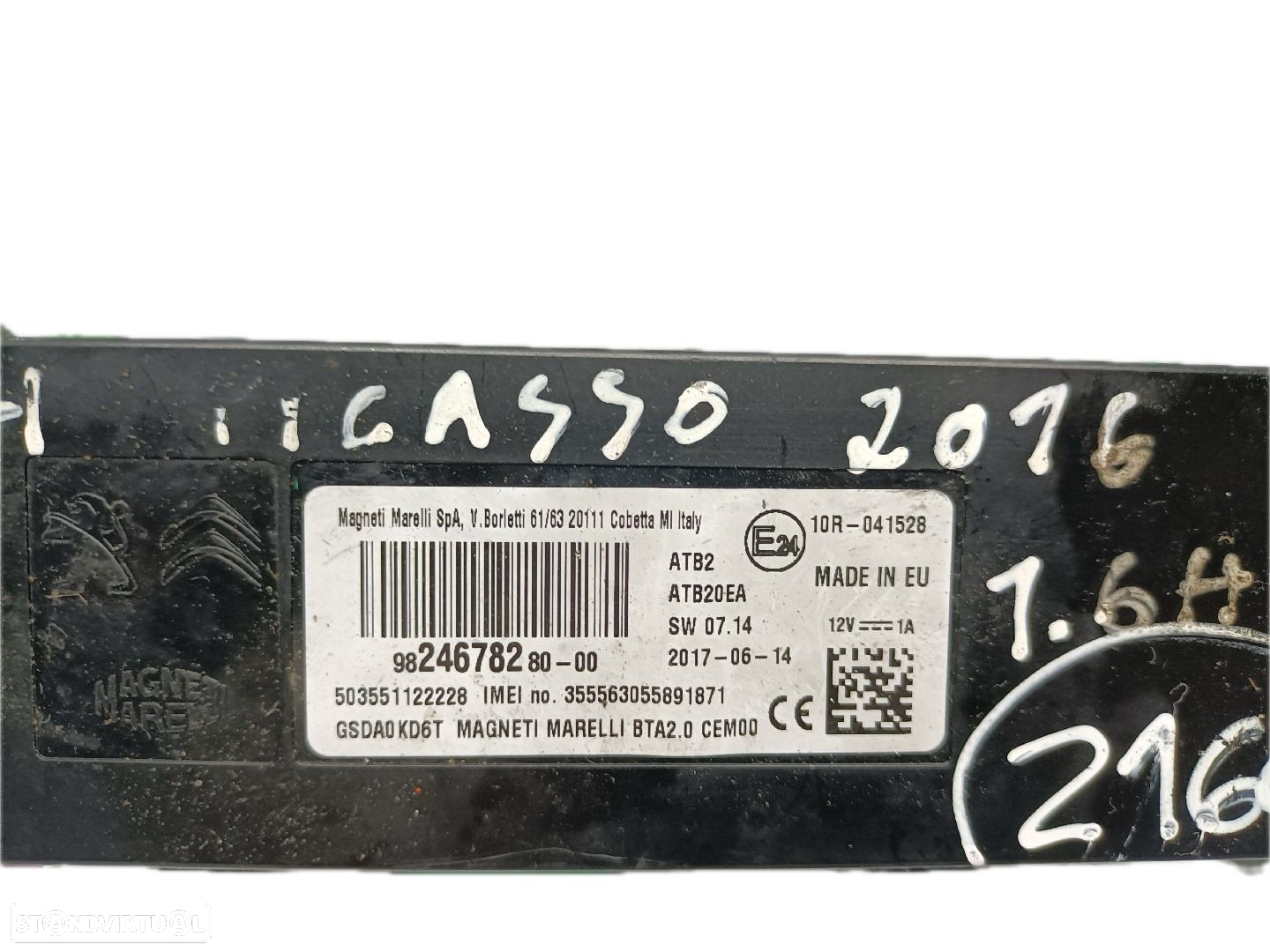 Módulo Eletrónico Citroën C4 Grand Picasso Ii (Da_, De_) - 2