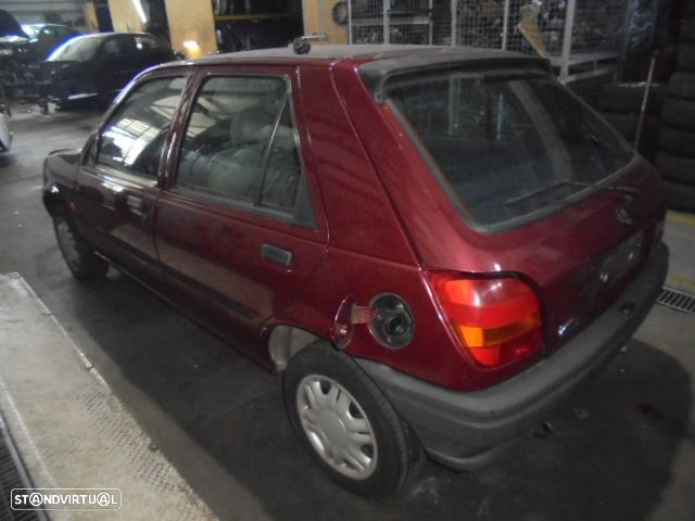 Carro MOT: G6A CXVEL: 87WTJB FORD FIESTA 1996 1.1I 50CV 5P VERMELHO GASOLINA - 4