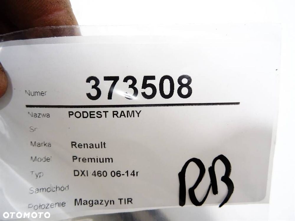 PODEST RAMY  RENAULT TRUCKS PREMIUM 2 2005 - 2022 DXI 460 - 4