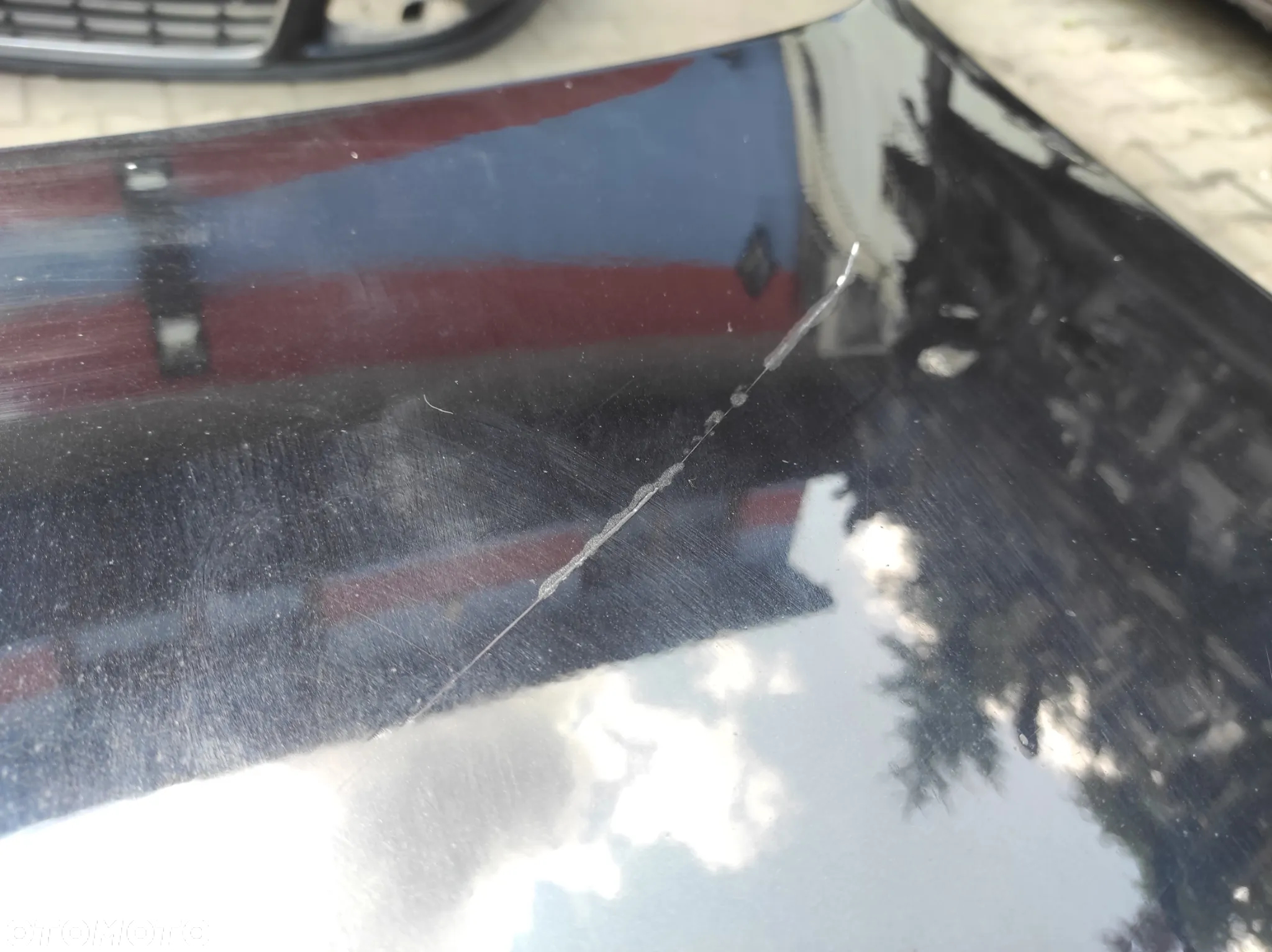 MASKA PRZEDNIA POKRYWA SILNIKA VW PASSAT B6 LC9X CZARNA WYSYŁKA !!! - 3