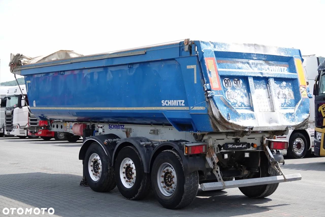 Schmitz Cargobull WYWROTKA / 24 m3 /  RYNNA STALOWA  / OŚ PODNOSZONA / AUTOMATYCZNA  PLANDEKA / KAMERA COFANIA / SPROWADZONA - 5