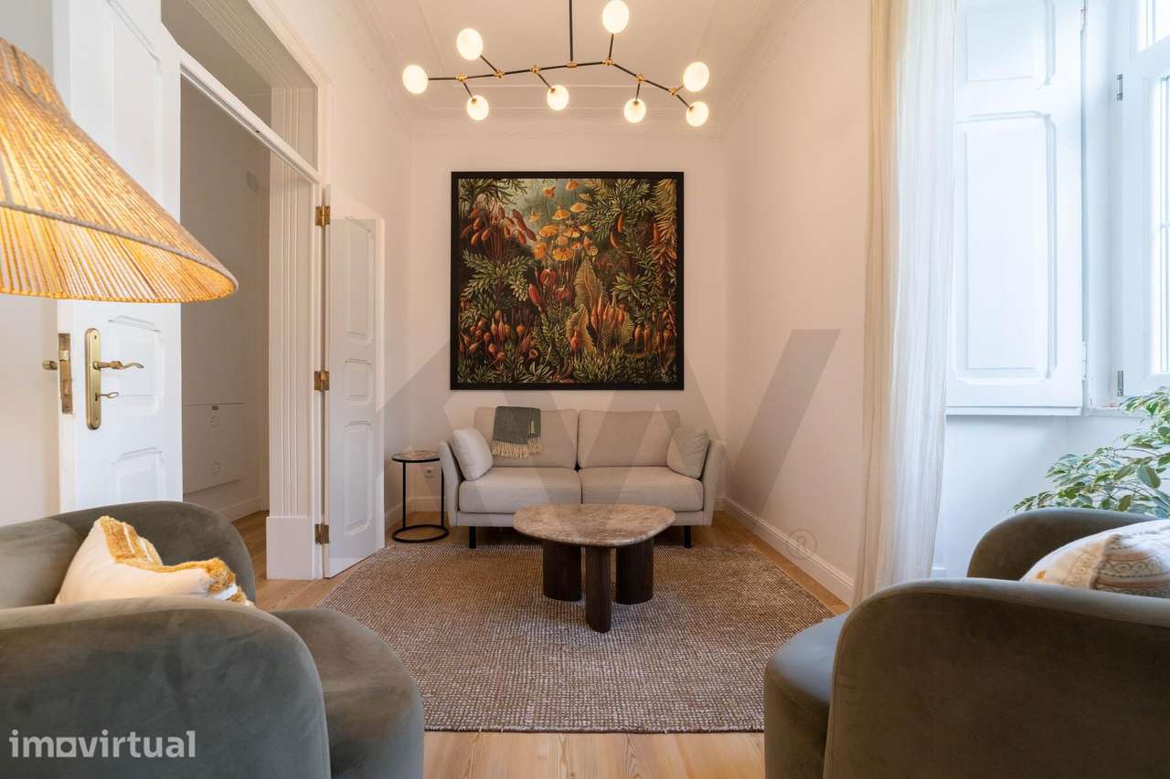 Apartamento T2 com terraço no Príncipe Real - Grande imagem: 4/23