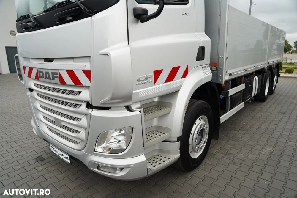 DAF CF 410 / 6x2 / DECKER / CONSTRUCȚII / EURO 6 / PUNTE RIDICATĂ - 9