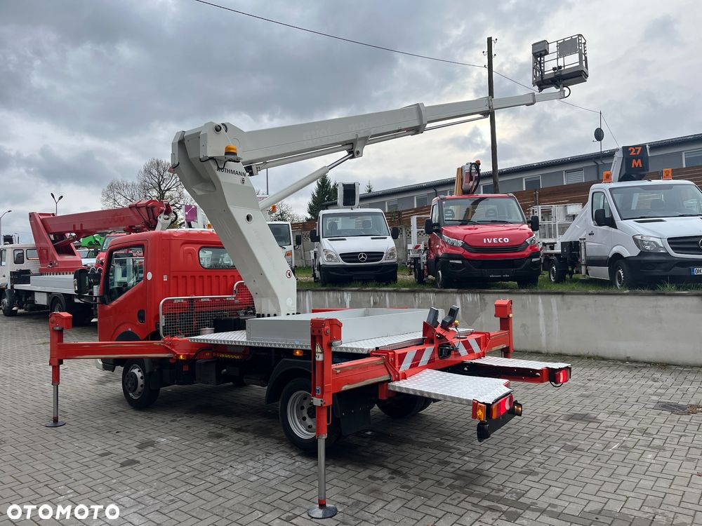 Nissan Podnośnik Koszowy Zwyżka Ruthmann TB220.2 22 metry 14 w Bok Jak Wumag Gsr Multitel - 9