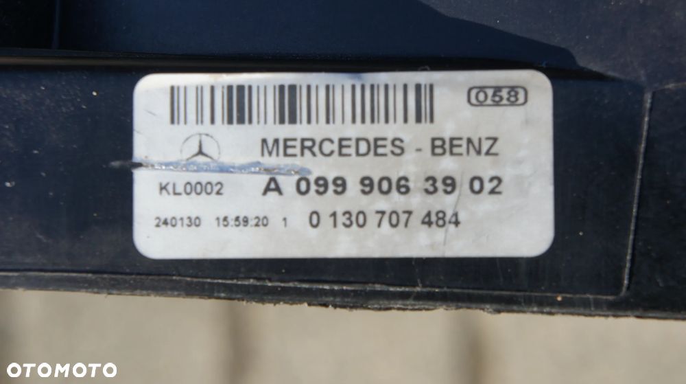 WENTYLATOR CHŁODNIC MERCEDES A0999063902 - 8