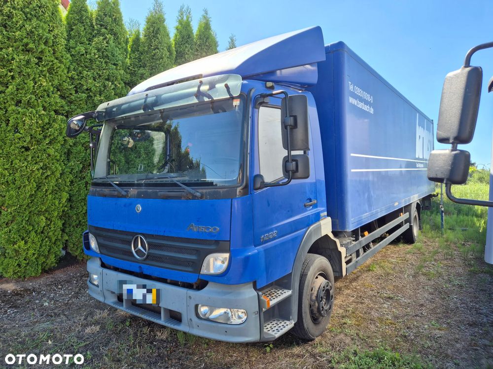 Mercedes-Benz Atego 1222 1224 z Niemiec 9m kontener izoterma podział manual - 22