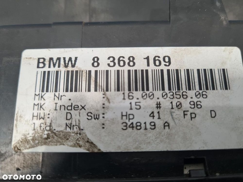 BMW 318 I E36 PANEL KLIMATYZACJI 8368169 - 4