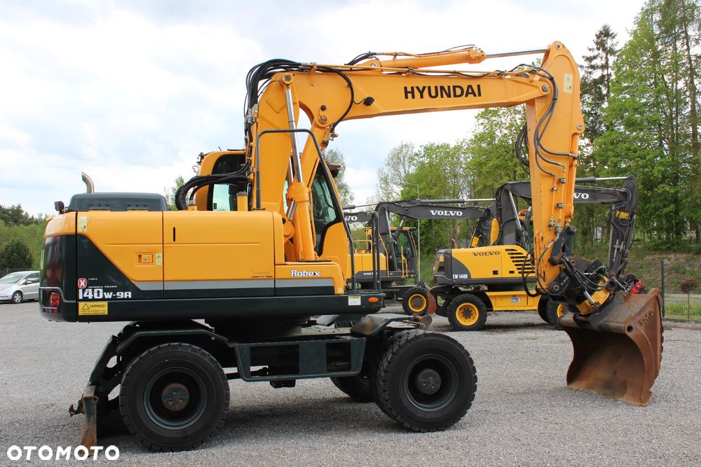 Hyundai 140W-9 Rototilt/Sprowadzony /9500Mtg - 5
