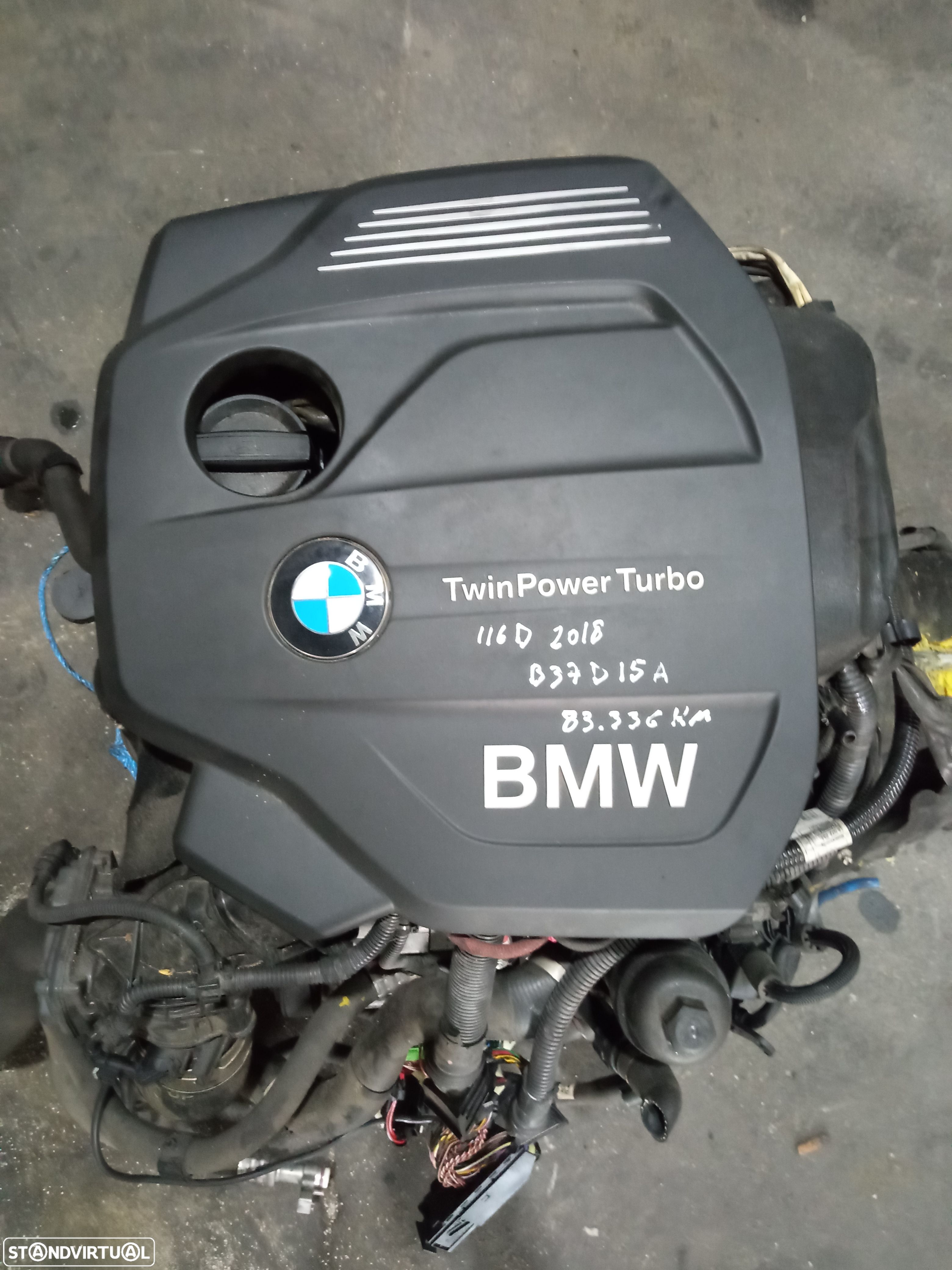 Motor BMW 116D 1.5 116cv Ref: B37D15A - 1