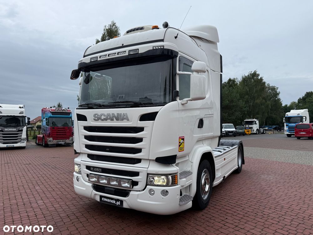 Scania R 450 * P+T PODUCHY* 315/70* 2 BAKI* NAVI* XENON* KLIMA POSTOJOWA* LODÓWKA* Z Francji - 1
