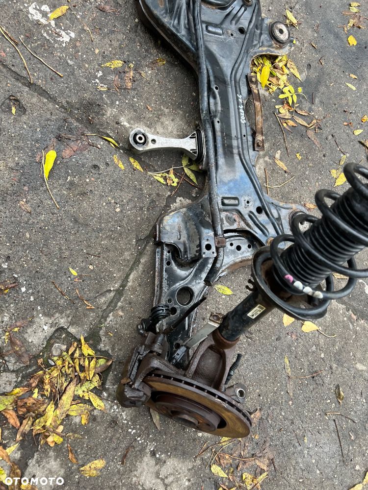 Volkswagen vw golf 4 ława sanki amortyzator sprężyna mcperson zwrotnica - 3