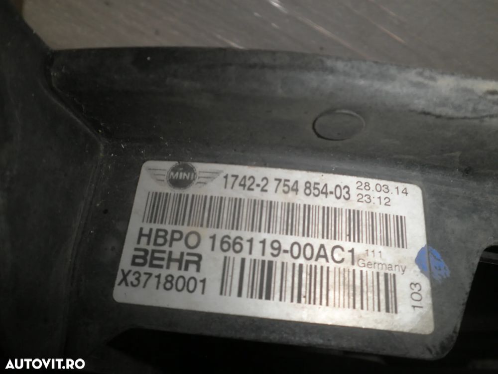 Electroventilator Mini Cooper Countryman 1.6 B 0130303019 2754854 - 4