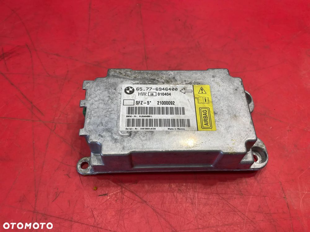 BMW E60 E61 SENSOR PODUSZEK MODUŁ AIRBAG MODUŁ - 1