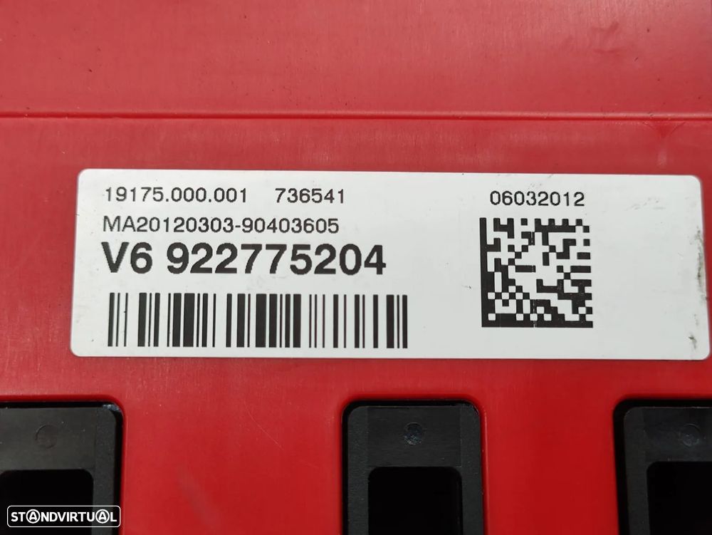 Modulo Distribuição Da Energia Para Bateria Original BMW 922775204 - 8