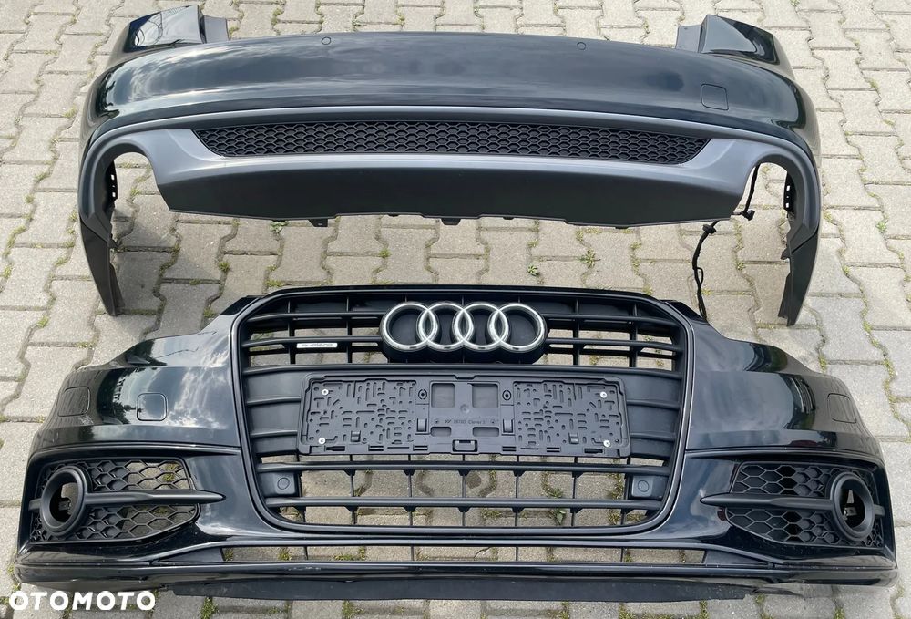 Audi A6 C7 4G S-Line sedan limo zderzak przód tył progi listwy progowe - 2