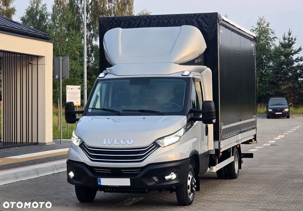 Iveco ❗️❗️DAILY 3.0 180KM 50C18 ❗️❗️WINDA PALFINGER 1000KG / AUTOMAT HI-MATIC / OBUSTRONNA BURTO-FIRANKA 10 PALET / NAWIGACJA / DACH ZSUWANY / TEMPOMAT ADAPTACYJNY / WERSJA WZMOCNIONA / SALON POLSKA / FULL LED / LAKIER METALIK / NOWE OPONY / MAKSYMALNA DOSTĘPNA OPCJA WYPOSAŻENIA❗❗ STAN - JAK NOWY ❗️ - 26