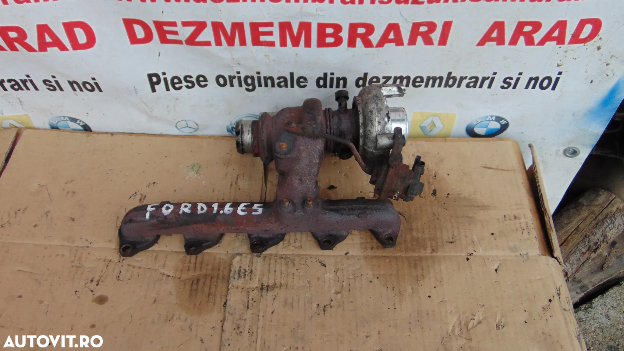 Turbina ford focus 3 1.6tdci euro 5 fiesta c max tourne connect Peugeot 208 308 508 partner citroen - 2