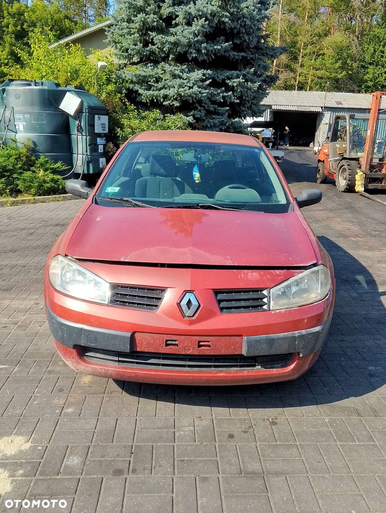 Renault Megane II (02-05r.) 1.4 B 96KM. Silnik K4J 730 Skrzynia JH3 105.Cały na części. GWARANCJA !!!  Przód Tył Zestaw Komplet Drzwi Klapa Zderzak Błotnik Maska Grill Atrapa Szyba Pas Lampa Lusterko Boczki Fotel Kanapa Kokpit Deska Rozdzielcza Przełącznik Włącznik Sterownik Przewody Wiązka Instalacja Moduł Komputer Czujnik Listwa Pompa Alternator Wtryski Głowica Rozrusznik Kompresor Sprzęgło Dwumas Silnik Skrzynia ABS Klimatyzacji Paliwa Wspomagania Kolektor Turbina Przepustnica Zawór Chłodnica Koło Hak Belka Sanki Zawieszenie Mcpherson Półoś Amortyzator Wydech Tłumik Zacisk Most - 3