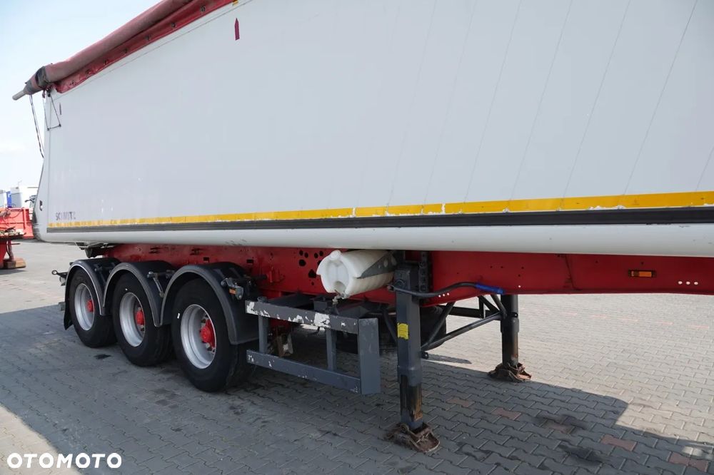 Schmitz Cargobull WYWROTKA 40 M3 / MULDA ALUMINIOWA / OŚ PODNOSZONA / SAF /SPROWADZONA - 9