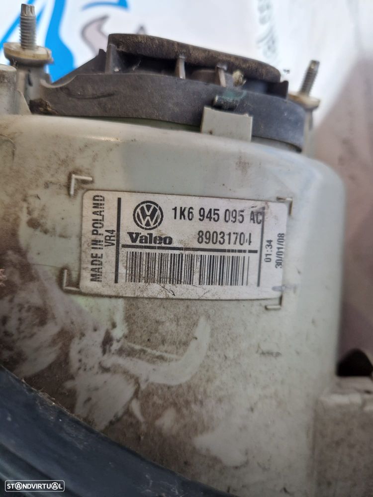 FAROLIM FAROLINS ESQUERDO DIREITO VW VOLKSWAGEN GOLF V 5 MK5 1K6945095 1K6945095AC 89031704 1K6945096 1K6945096AA - 7