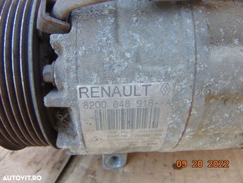 Compresor clima renault Trafic 1.6 2.0 Opel Vivaro Master 2.3 Latitude - 2