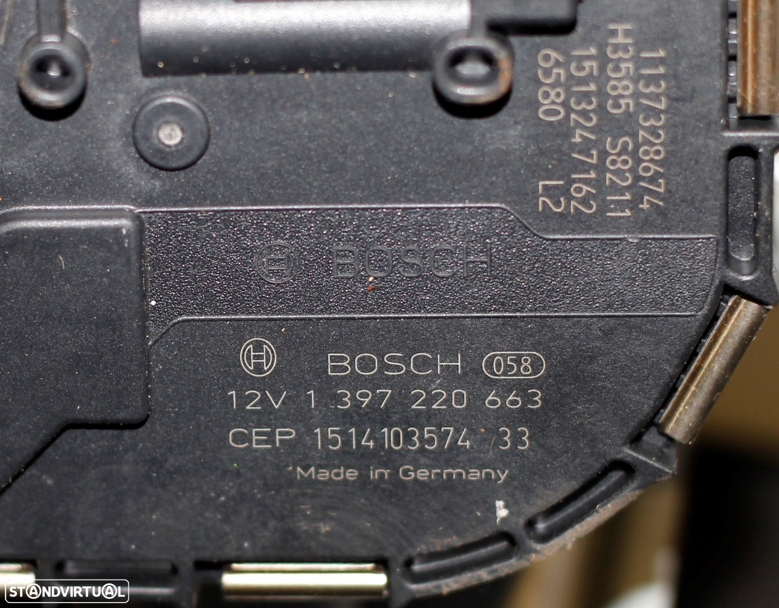 MOTOR LIMPA PARA-BRISAS AUDI A3 - 4