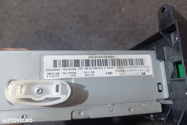 Radio cd A1698200386 Mercedes-Benz B-Class W245 [2005 - 2008] Hatchba - 4