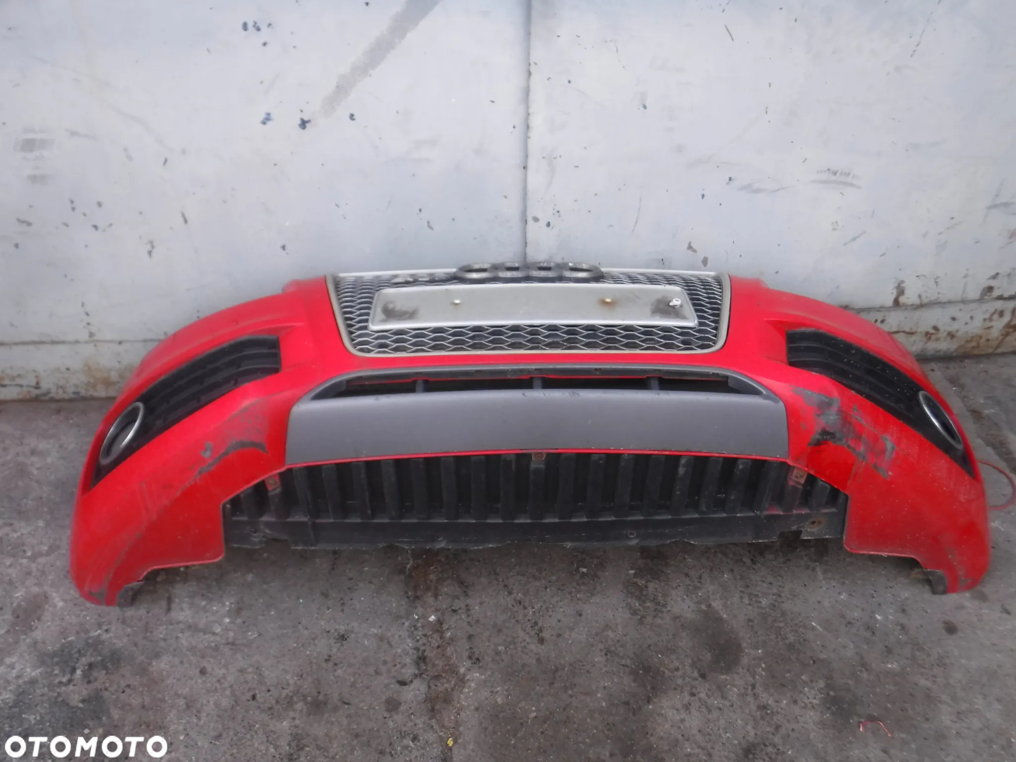 Audi A5 8T S5 RS5 Cabrio Coupe zderzak przod grill atrapa LZ3M S line sline pod xenon - 4