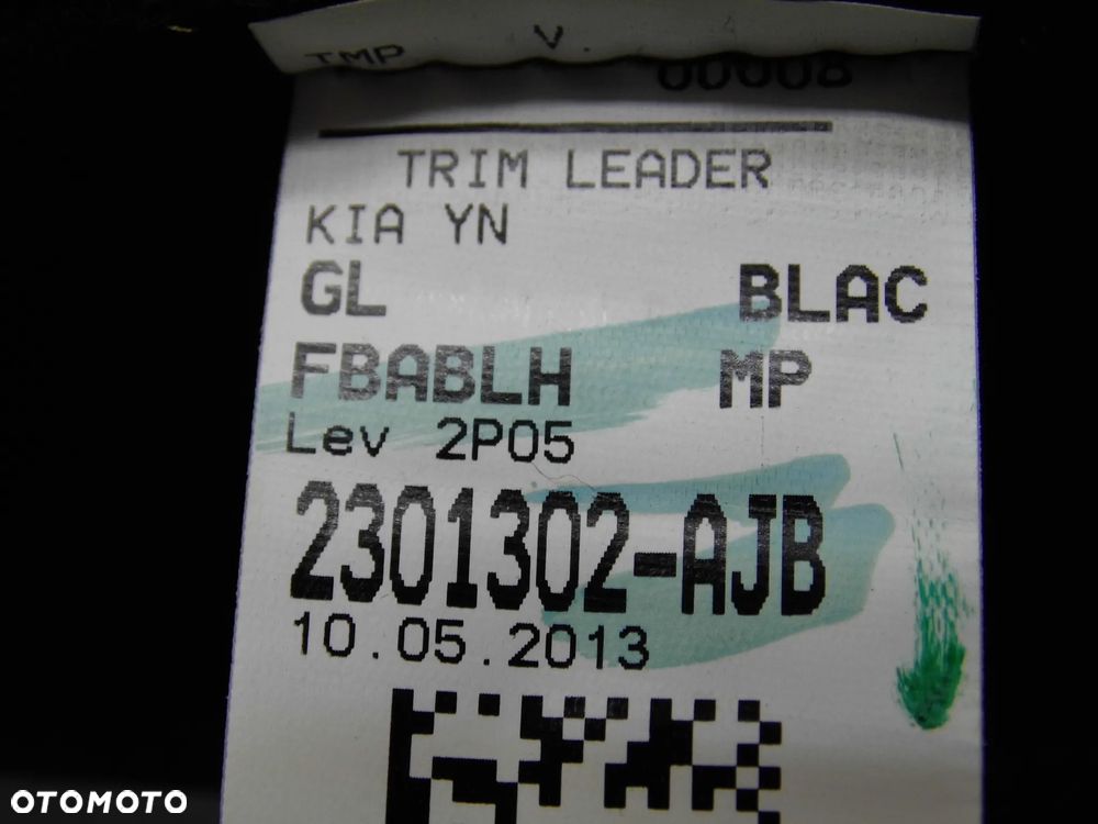 TAPICERKA FOTELA OPARCIA KIA VENGA LEWA KIEROWCY ORYGINAŁ - 11