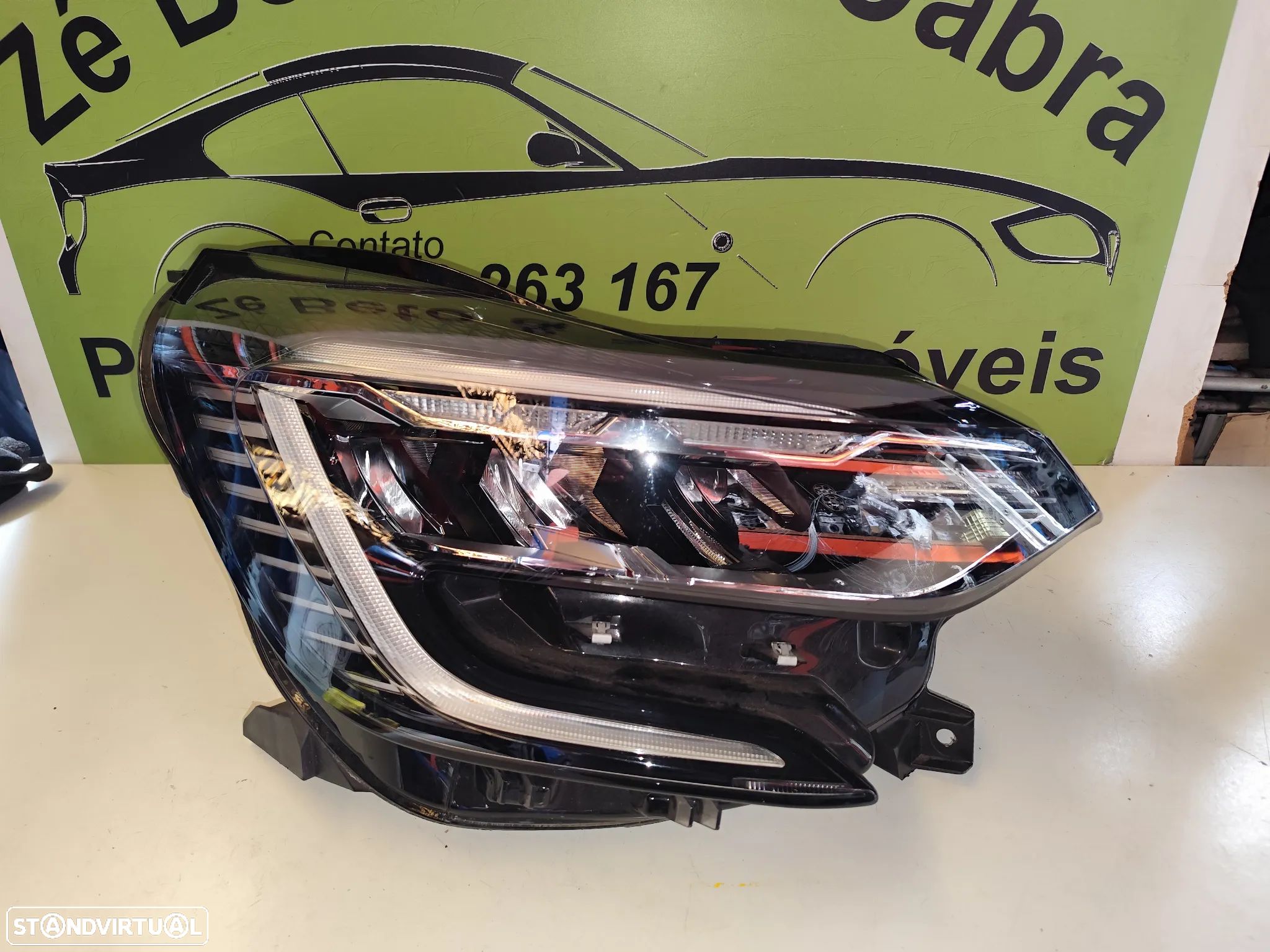 RENAULT CAPTUR II FAROL DIRETO LED - FF599 - 1