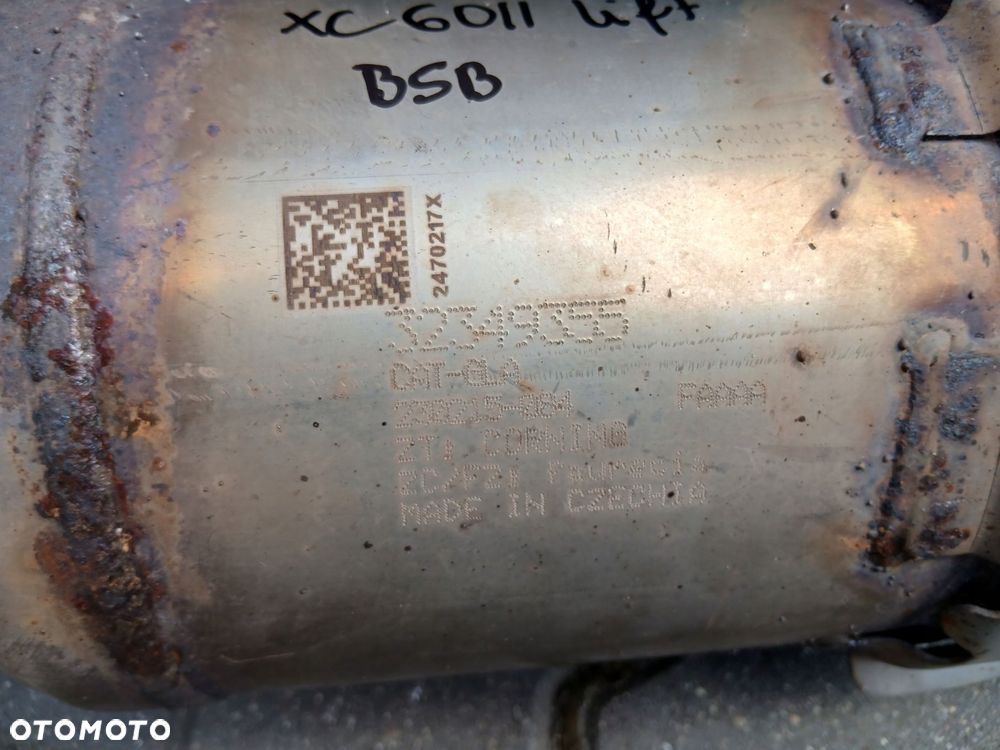 filtr dpf katalizator 32349355 volvo xc60 ii lift 2.0 b5b 2023r mild-hubrid - 5