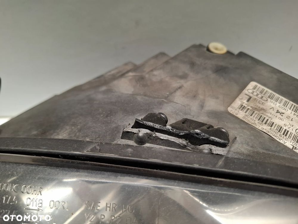 LAMPA LEWA PRZOD AUDI A4 B7 8E0941003BK SLASK WYSYLKA - 2