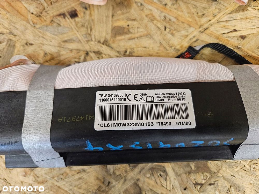 SUZUKI SX4 S-CROSS II 21- LEWA KURTYNA - 2