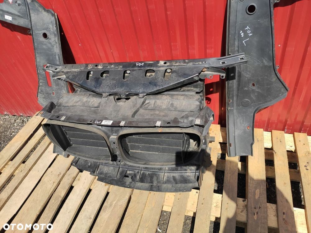BMW 7 F01 3.0D N57 AUTOMAT PAS PRZEDNI WZMOCNIENIE CHŁODNICE WENTYLATOR - 7