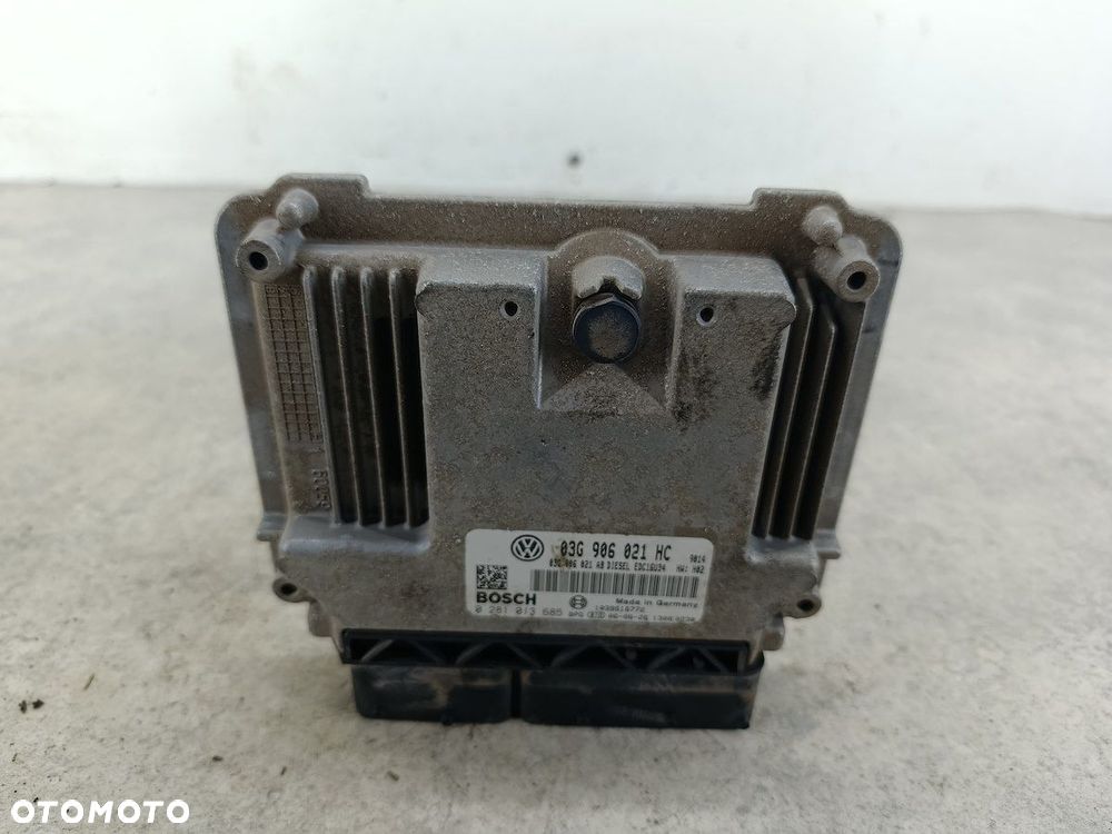 KOMPUTER, STEROWNIK VW GOLF PLUS I 03G906021HC 0281013685   1.9 TDI 105KM - 1