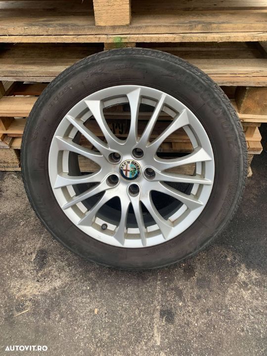 Jante aliaje cu cauciucuri Alfa Romeo 159 Giulietta 205/55R16, cod 156081090 - 1