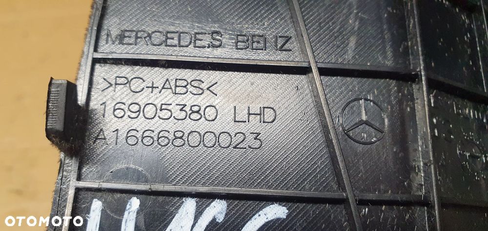 Czytnik port gniazdo USB tapicerka Mercedes GL X166 W166 A2188200187 - 6