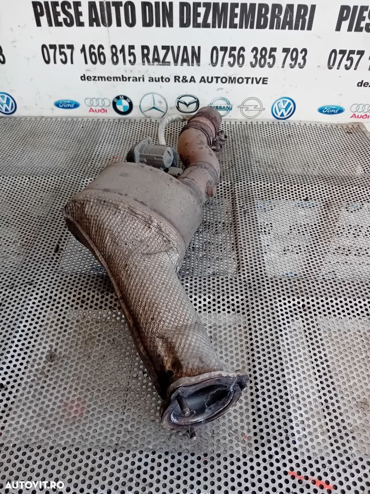 Catalizator Clapeta Evacuare Audi A4 B8 B9 A5 A6 C7 Q3 Q5 2.0 Tdi Cod 4G0131703AE Motor CNH 2012-18 - 4