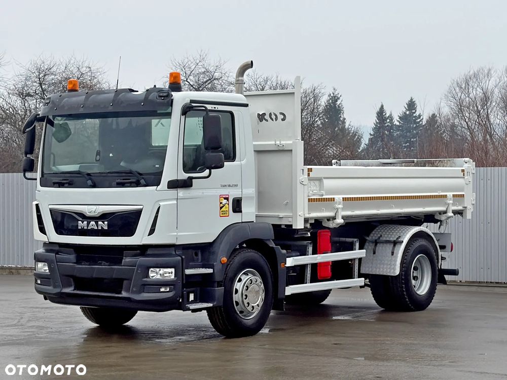 MAN TGM 18.290 * WYWROTKA 4,65 m * STAN BDB - 5
