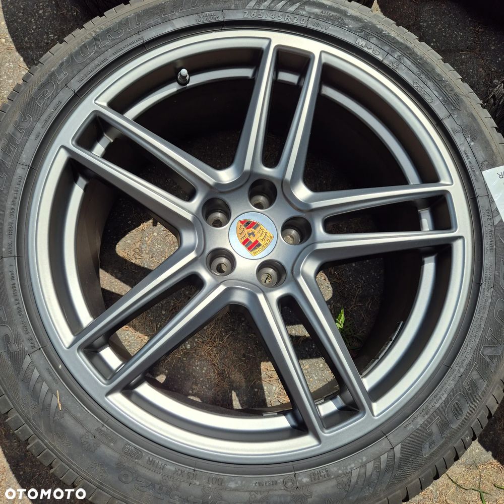 ZIMA KOŁA R20 ORYGINAŁ PORSCHE MACAN TURBO 265/45 295/40 R20 - 4