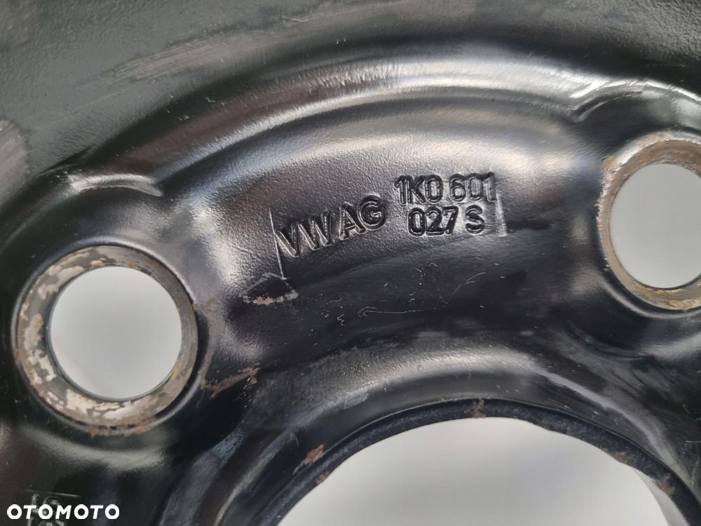 KOŁO DOJAZDOWE ZAPASOWE Audi Seat Vw Golf VI 125/70 R16 1K0601027S 5x112 - 3